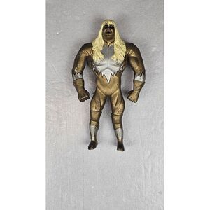 GoldDust Action Figure Bend ems 5" WWE WWF 95'‎ Bendies JUST TOYS Series 3 VTG